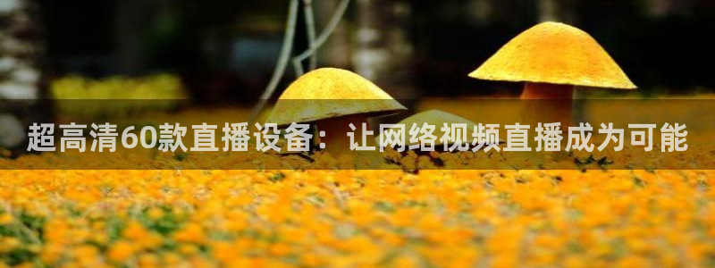 jrkan直播nba直播：超高清60款直播设备：让网络视频直播成为可能